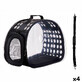 Cage de Transport Mascow 226 Noir Plastique 43 x 20 x 33 cm (4 Unités)