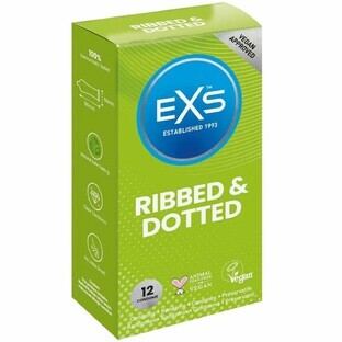 Preservativi EXS a coste 12 unità