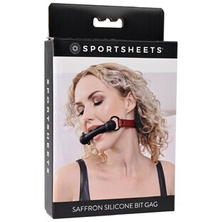 Mundknebel Sportsheets Bit Schwarz/Rot