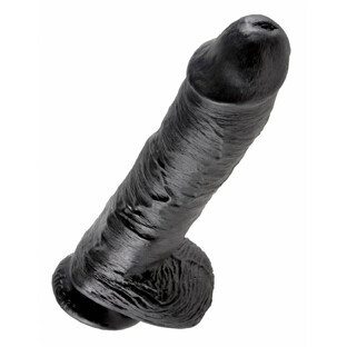 Pipedream König Schwanz Schwarz Dildo