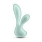 Vibe à double stimulation NS Novelties Pure Luna Green