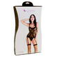 Corset S Pleasures Black (One size)