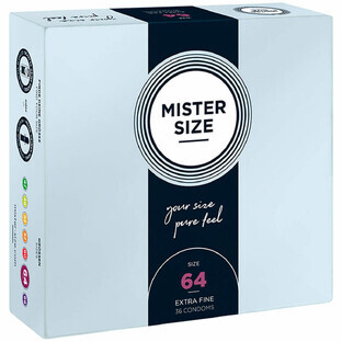 Préservatifs Mister Size Ø 6,4 cm