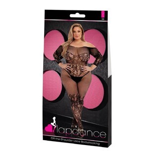 Bodystocking Lapdance Schwarz (Damengröße)