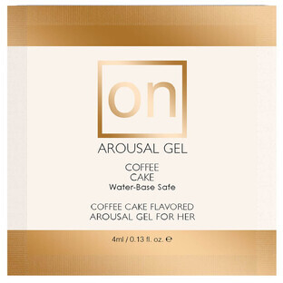 Stimulating Sensuva Gel 6 ml Coffee