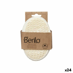 Burete de Corp Berilo B7083-8 Alb Bej 11 x 15 x 5 cm (24 Unități)