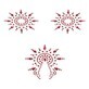 Gloria Set Red Mystim (3 pcs)