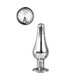 Anal Plug Dream Toys Gleaming Love Silber