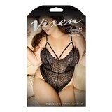 Leotard Fantasy Lingerie Schwarz Damengröße