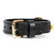 Dog collar Gloria Duna Black Golden (50 x 2,5 cm)