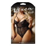 Leotard Fantasy Lingerie Schwarz Einheitsgröße