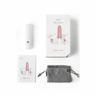 Bullet Vibrator Magic Motion Weiß/Rosa