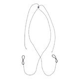 Nipple Clamps Chain Sportsheets Sex and Mischief
