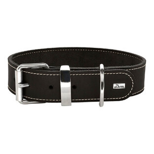 Hondenhalsband Hunter Aalborg Zwart (24-30 cm)