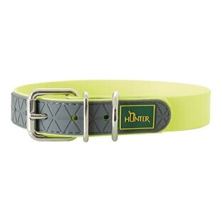 Zgardă pentru câini Hunter Convenience Galben (23-31 cm)
