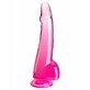 Dildo realistico Pipedream King Cock Clear TPE Rosa