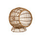 Haustierbettchen Home ESPRIT Weiß natürlich Synthetischer Rattan 60 x 58 x 58 cm