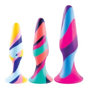 Bouchon anal NMC Multicolore (12,7 cm)