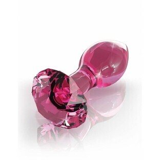 Pipedream Icicles Pink Anal Plug