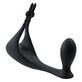 Analplug Gender X BACK IT UP Schwarz
