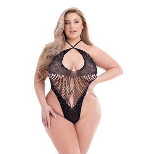 Justaucorps Baci Lingerie Noir Queen size