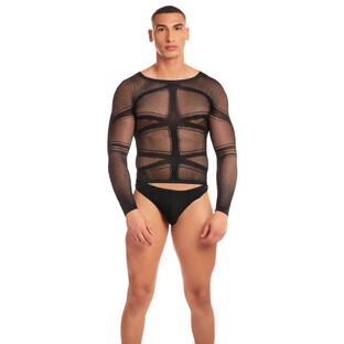 Set lenjerie Rainbow Party negru S/M