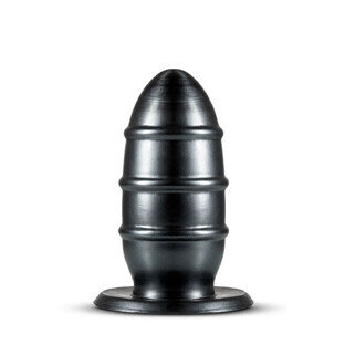 Plug anale Blush Jet Black (8,9 cm)