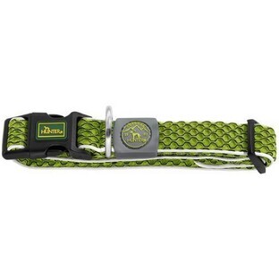 Hondenhalsband Hunter Vario Plus Draden Maat L Limoen (40-60 cm)