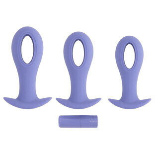 Dop anal Evolved Purple (8,9 cm) (9,5 cm) (10,1 cm)
