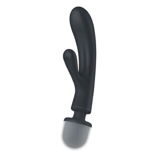 Dual Stimulation Vibe Satisfyer Triple Lover Grau