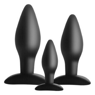 Bouchon anal S Pleasures Trainer Noir
