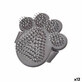 Brosse pour Chiens Mascow 336 Gris 10,5 x 10 x 3 cm (12 Unités)