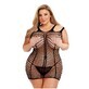 Kleid Lapdance Schwarz (Damengröße)