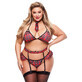 Erotic Costume Teacher's Pet School Girl Red L