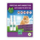 Repelent împotriva insectelor Menforsan 2 Unități Pipete Cric