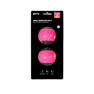 Minge pentru animale de companie Gloria PLAY AND RUN Roz TPR M 6,35 cm 2 Unități