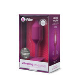 Anaalplug B-Vibe Vibrerend Paars