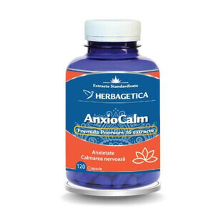 Anxiocalm, 120 capsules, Herbagetica