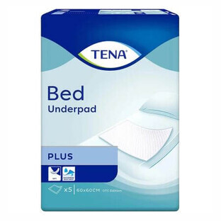 Bed Plus Saugeinlagen, 60 x 60 cm, 5 Stück, Tena