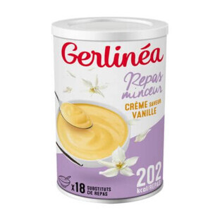 Poudre de pudding protéinée à la vanille, 540 g, Gerlinea