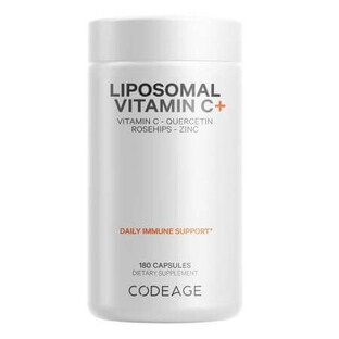 Vitamina C liposomiale CodeAge, 180 capsule, GNC