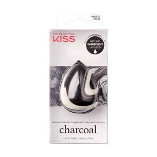 Makeup sponge with charcoal infusion, 1 piece, Kiss
