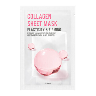 Eunyul Maschera in fogli rassodante ed elasticizzante con collagene, 22ml