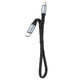 Dudao L10P Lightning - USB-C PD 20W cablu 0.23m - negru