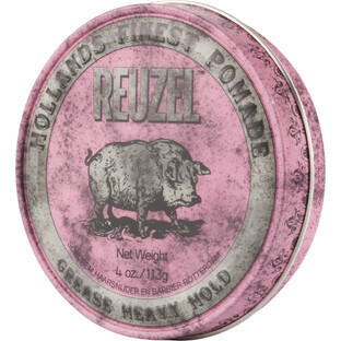 Reuzel Pommade extra ferme à base de cire et d'huile Rose, 113g