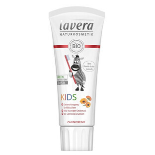 Lavera, Fluorid- und farbstofffreie Zahnpasta für Kinder, 75 ml