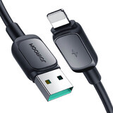 Joyroom Multi-Color Series A14 Câble Lightning / USB-A 2.4A 1.2 m - noir