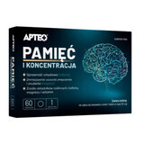 Apteo Geheugen en Concentratie, 60 tabletten