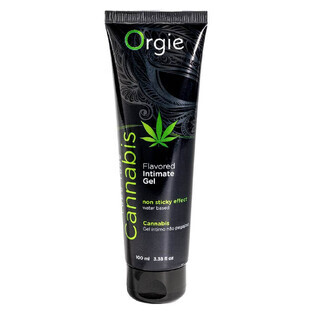 Orgie Flavored Intimate Gel with hemp flavor, 100ml