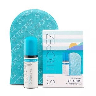 St. Tropez Set self-tanning ultra moisturizing foam, 50 ml + glove